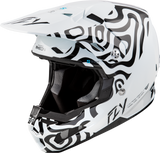 FLY Formula S Carbon Limited Edition Abyss White/Black Helmet