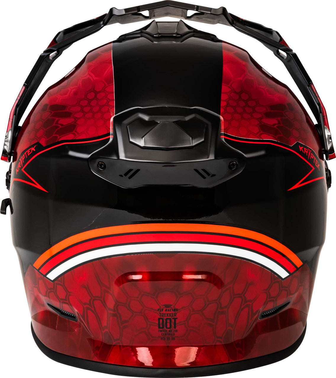 FLY Trekker Kryptek Conceal Red/Black Helmet