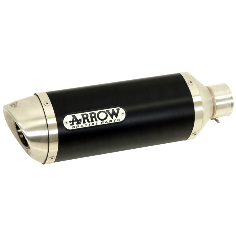 Arrow 51506AON Thunder Dark Aluminium Slip-On Muffler w/Carbon End Cap for Honda CBR 125 R 11-16