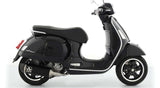 Arrow 53536AKN Urban Dark Aluminium Slip-On Muffler w/Carbon End Cap for Piaggio Vespa GTS 300 21-24