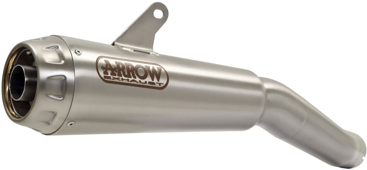 Arrow 71207PRI Pro-Race Nichrom Slip-On Muffler w/Steel End Cap for Suzuki GSX-R 1000/GSX-R 1000 R 17-20