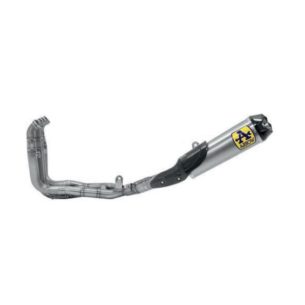 Arrow 71211CKZ Competition EVO Titanium Exhaust System w/Works Titanium Muffler for Yamaha YZF R1 17-24