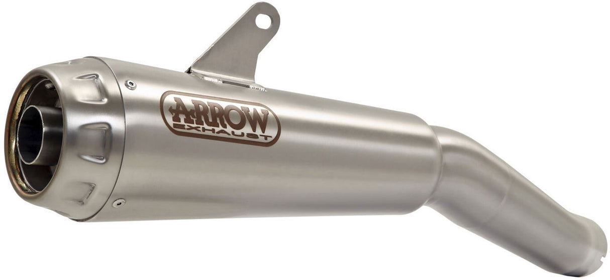 Arrow 71217PR Pro-Race Titanium Slip-On Muffler w/Titanium End Cap for Honda CB 650 R/CBR 650 R 19-23