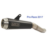 Arrow 71503PRN Pro-Race Dark Nichrom Slip-On Mufflers w/Steel End Cap for BMW R Nine T 14-19/R Nine T Scrambler 16-20