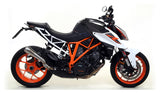 Arrow 71820PRI Pro-Race Nichrom Slip-On Muffler w/Steel End Cap for KTM 1290 SuperDuke R 17-19/1290 SuperDuke GT 17-21