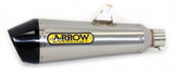 Arrow 71821XKI X-Kone Nichrom Slip-On Muffler w/Carbon End Cap for Honda CB 650 F/CBR 650 F 14-18