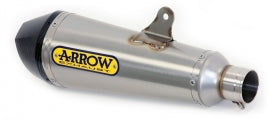 Arrow 71821XKI X-Kone Nichrom Slip-On Muffler w/Carbon End Cap for Honda CB 650 F/CBR 650 F 14-18