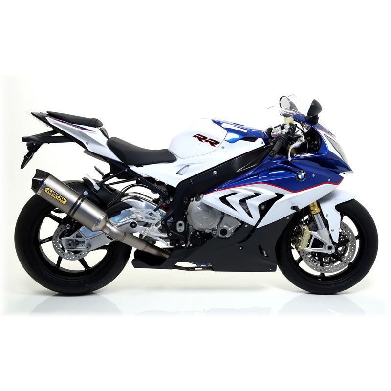 Arrow 71824PK Race-Tech Titanium Slip-On Muffler w/Carbon End Cap for BMW S 1000 RR 15-16