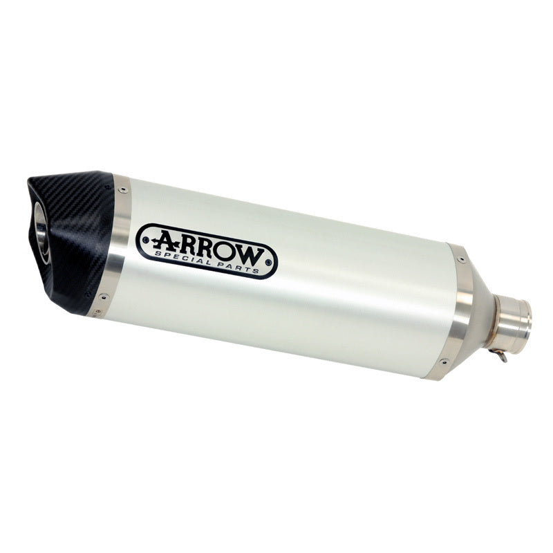 Arrow 71825AK Race-Tech Aluminium Slip-On Muffler w/Carbon End Cap for Honda CrossRunner 800 15-20