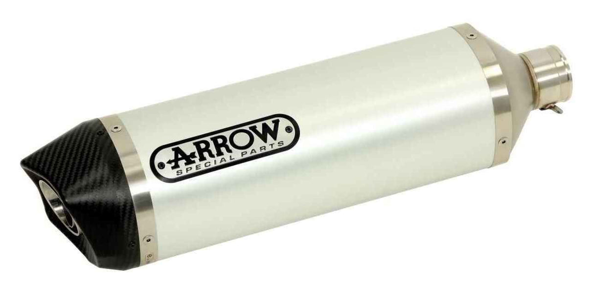 Arrow 71828AK Race-Tech Aluminium Slip-On Muffler w/Carbon End Cap for Suzuki GSX-S 1000 15-20