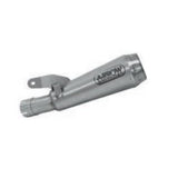 Arrow 71828PR Pro-Race Titanium Slip-On Muffler w/Titanium End Cap for Suzuki GSX-S 1000 15-20/Katana 1000 19-20