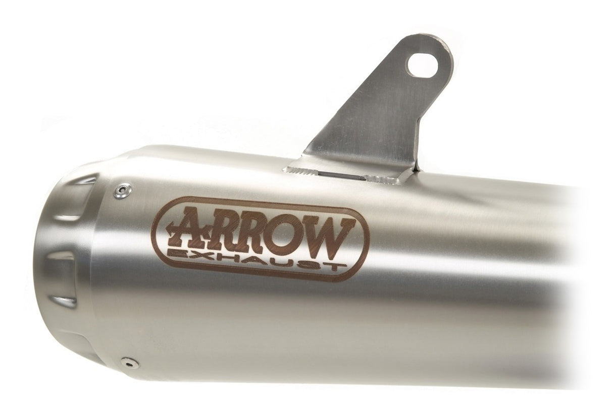 Arrow 71828PRI Pro-Racing Nichrom Slip-On Muffler w/Carbon End Cap for Suzuki GSX-S 1000 15-20/Katana 1000 19-20