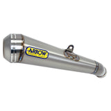 Arrow 71865PRI Pro-Race Nichrom Slip-On Mufflers w/Steel End Cap for Ducati Scrambler 800 Desert Sled 17-20