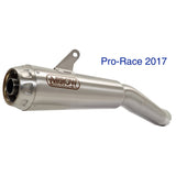 Arrow 71870PRI Pro-Race Nichrom Slip-On Muffler w/Steel End Cap for Suzuki GSX 250 R 17-20