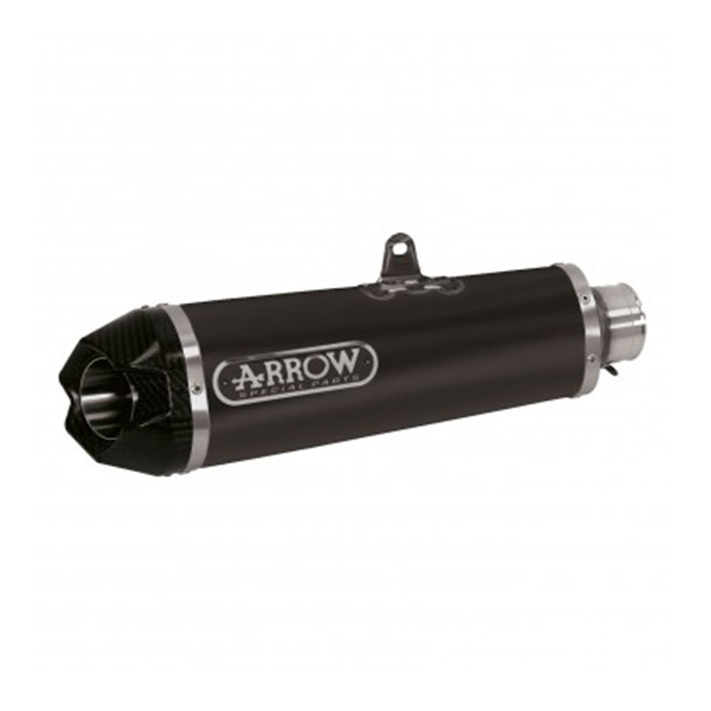 Arrow 71909PKN Works Dark Nichrom Slip-On Muffler w/Carbon End Cap for Benelli 502 C 19-20