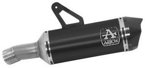 Arrow 71926AKN Race-Tech Dark Aluminium Slip-On Muffler w/Carbon End Cap for BMW S 1000 XR 20-23