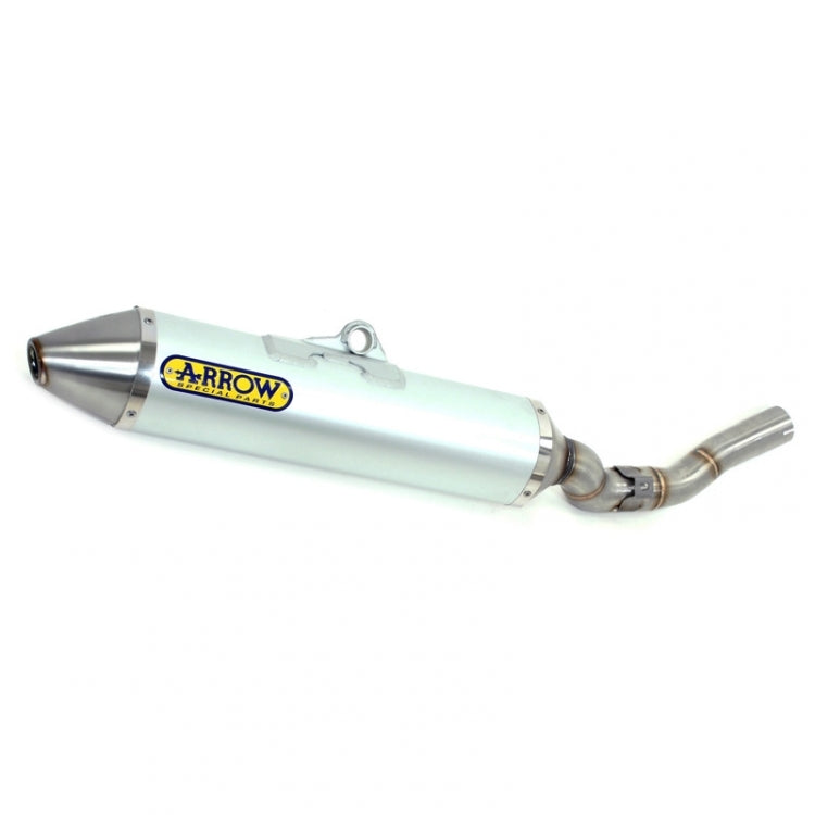 Arrow 72528AO Thunder Aluminium Slip-On Mufflers w/Steel End Cap for Honda CRF 250 L/Rally 17-18/CRF 300 L 21-24