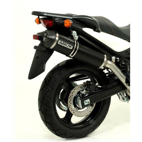 Arrow 72605AKN Race-Tech Dark Aluminium Slip-On Muffler w/Carbon