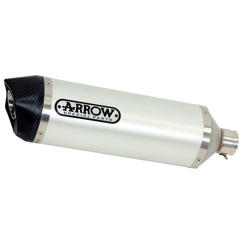 Arrow 72624AK Race-Tech Aluminium Slip-On Muffler w/Carbon End Cap for KTM 690 Enduro R/690 SMC R 19-24/Gas Gas ES 700 22-24