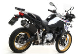 Arrow 72629AKN Maxi Race-Tech Dark Aluminium Slip-On Muffler w/Carbon End Cap for BMW F 850 GS 18-20