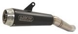 Arrow 72631PRN Pro-Race Dark Nichrom Slip-On Muffler w/Steel End Cap for Husqvarna Svartpilen/Vitpilen 401 20-23