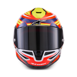 Alpinestars S-R7 Taiyo Furusato Limited Edition Red/White/Blue/Fluro Yellow Helmet