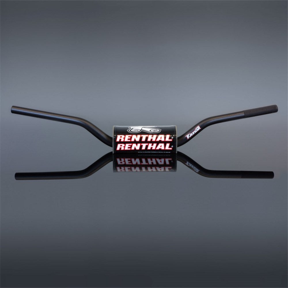 Renthal 84301BK Fatbar Flat Track 130 Bend Handlebar Black