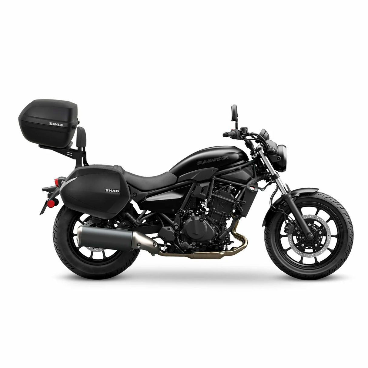 Shad Sissy Bar Kit Black w/Backrest for Kawasaki Eliminator 24-Up