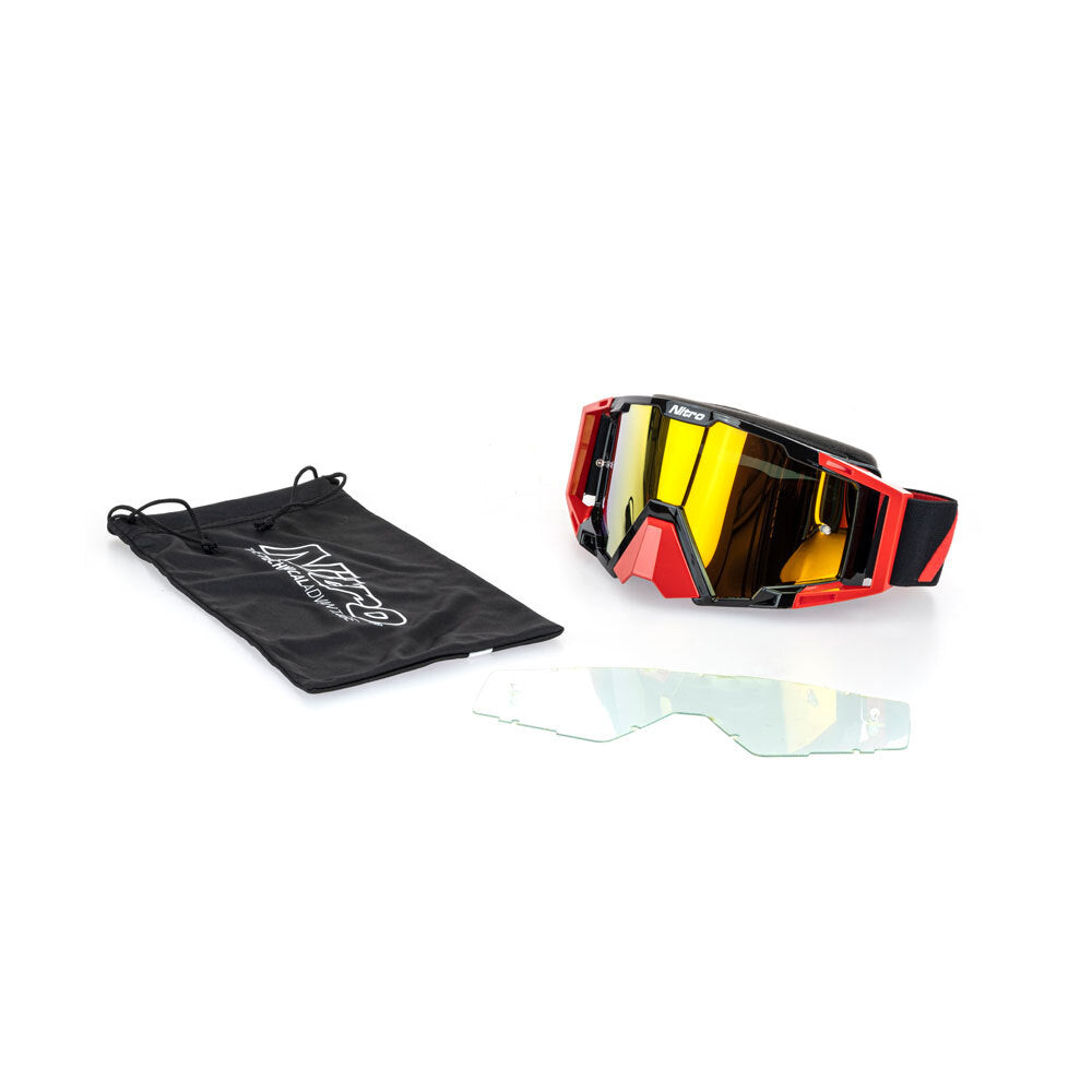 Nitro NV-100 Goggles Red/Black