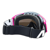 Nitro NV-150 MX Goggle Grey/Pink w/Blue Lens