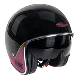 Nitro X582 Tribute Black/Candy Red Helmet