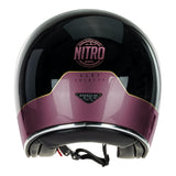 Nitro X582 Tribute Black/Candy Red Helmet