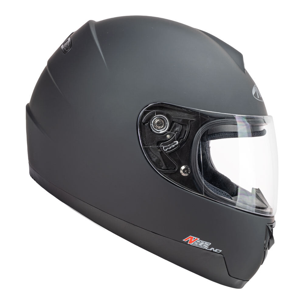 Nitro N802 Satin Black Helmet - EasyR