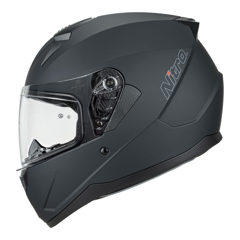 Nitro N670 Satin Black Helmet