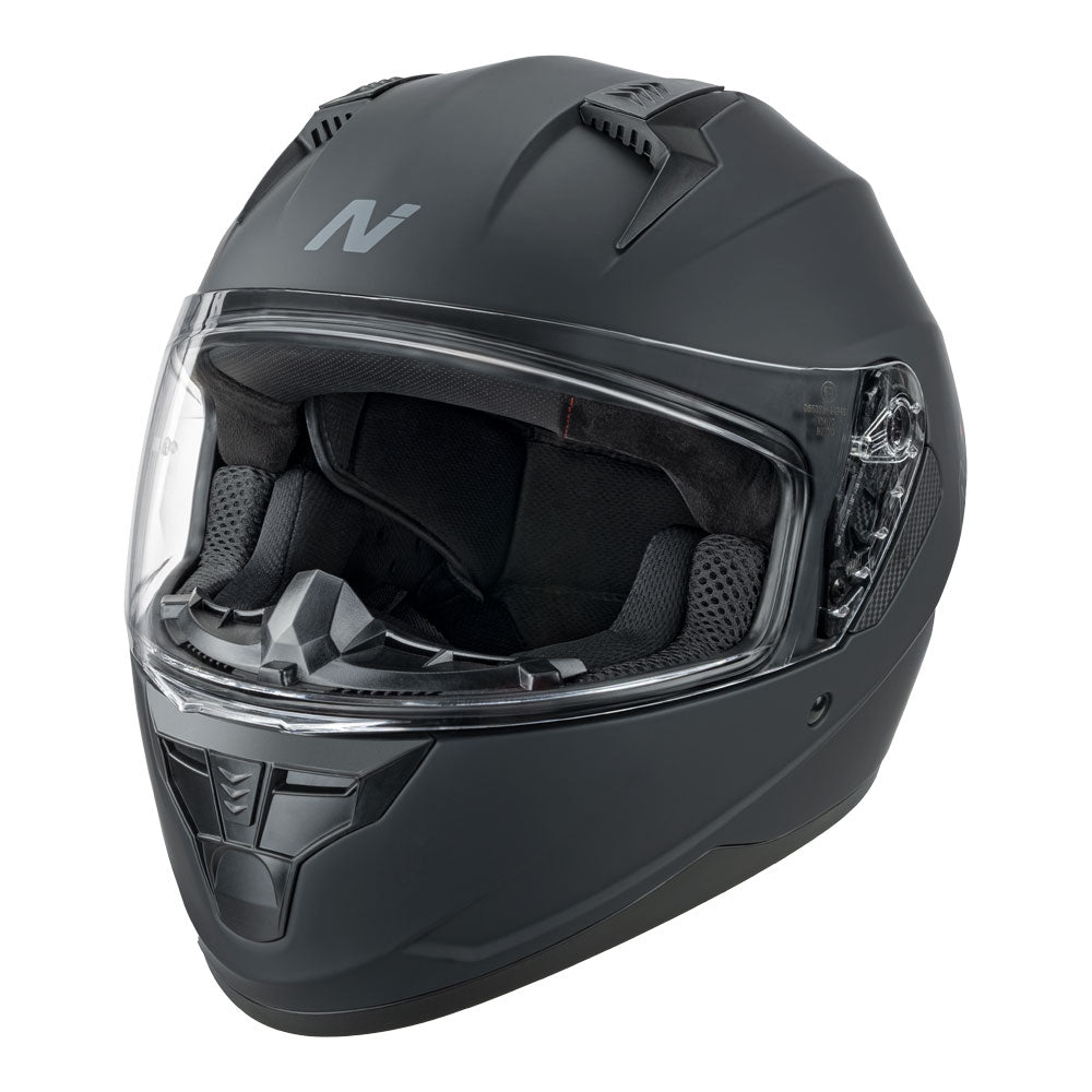 Nitro N670 Satin Black Helmet