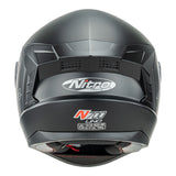 Nitro N700 Satin Black Helmet