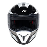 Nitro N700 Black/White/Gunmetal Helmet