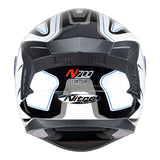 Nitro N700 Black/White/Gunmetal Helmet