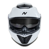 Nitro F160 Gloss White Modular Helmet