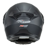 Nitro FA1650 DVS Satin Black Adventure Modular Helmet