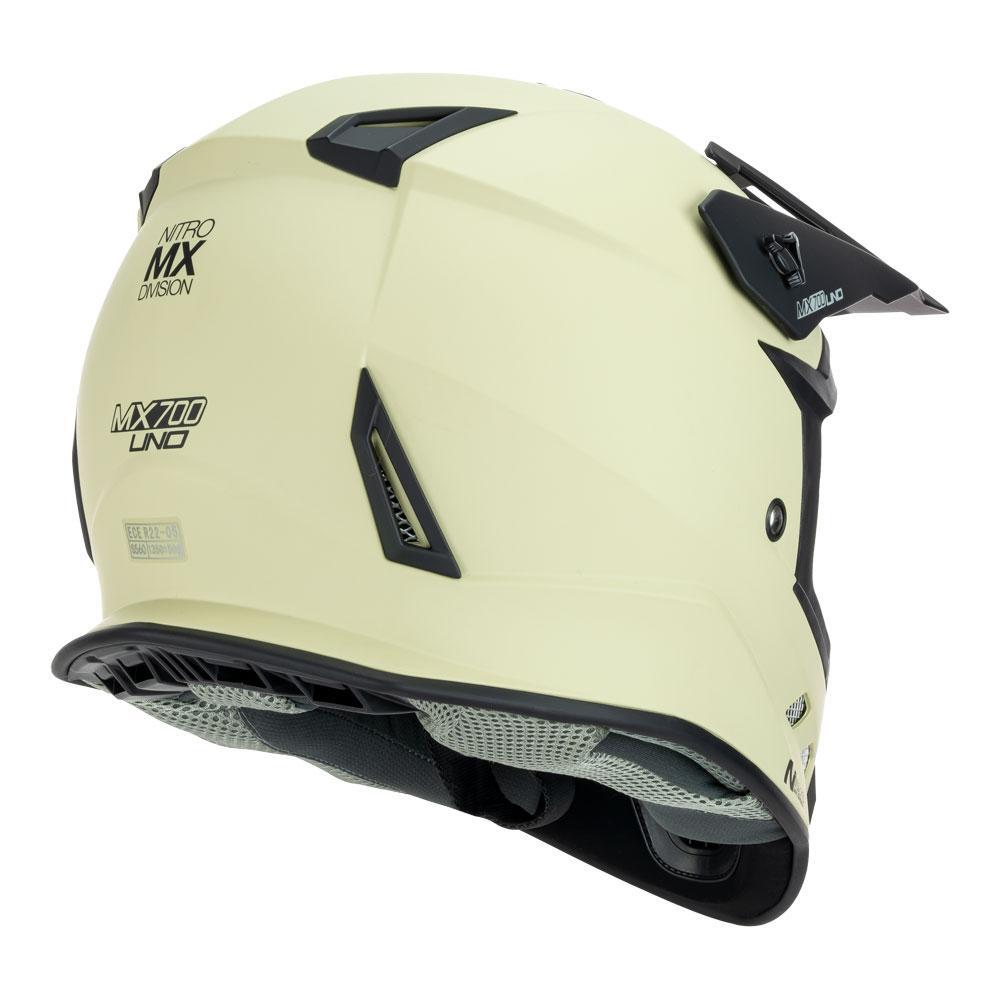 Nitro MX700 Matte Sand Helmet