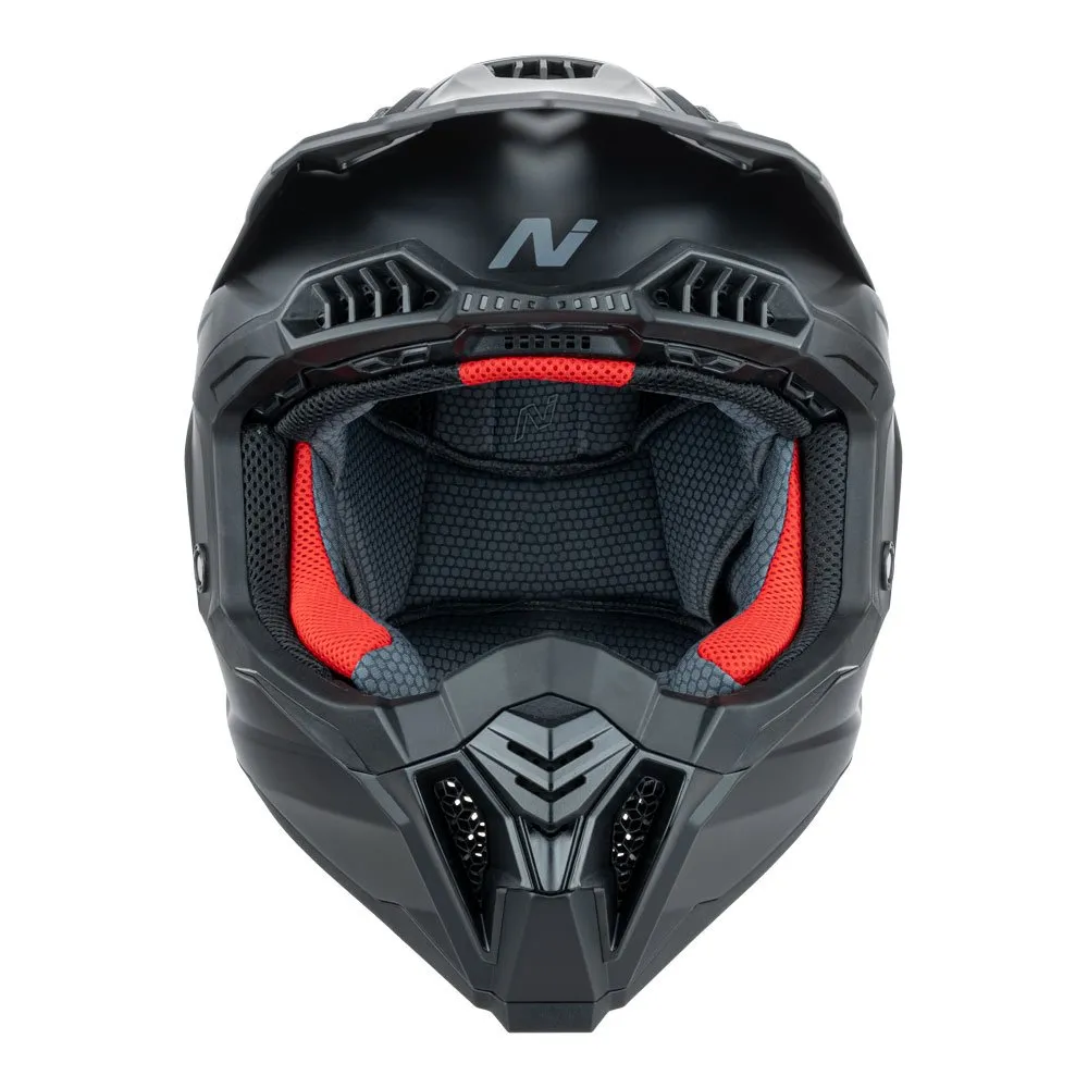 Nitro MX710 Satin Black Helmet