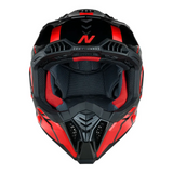 Nitro MX710 Shard II Red/Black Helmet