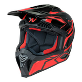 Nitro MX710 Shard II Red/Black Helmet