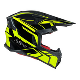 Nitro MX710 Shard II Fluro Yellow/Black Helmet