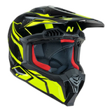 Nitro MX710 Shard II Fluro Yellow/Black Helmet