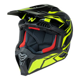 Nitro MX710 Shard II Fluro Yellow/Black Helmet