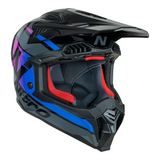 Nitro MX710 Onyx Purple/Pink Helmet