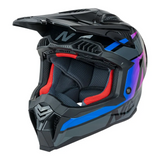 Nitro MX710 Onyx Purple/Pink Helmet