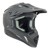 Nitro MX760 Satin Black Helmet - EasyR